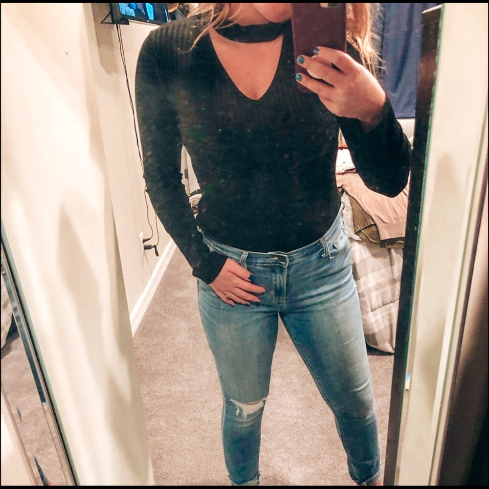 Black bodysuit